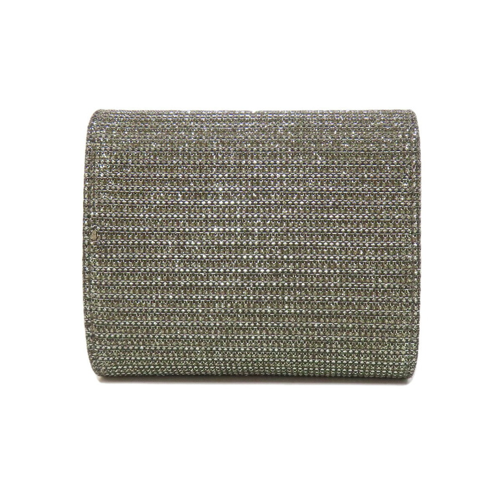 Celine bifold Triomphe glitter canvas Wallet